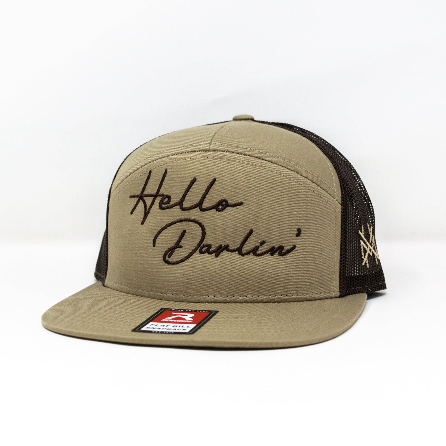 The Mad Hatter Co - MHC Hello Darlin Trucker Hat: 112 White