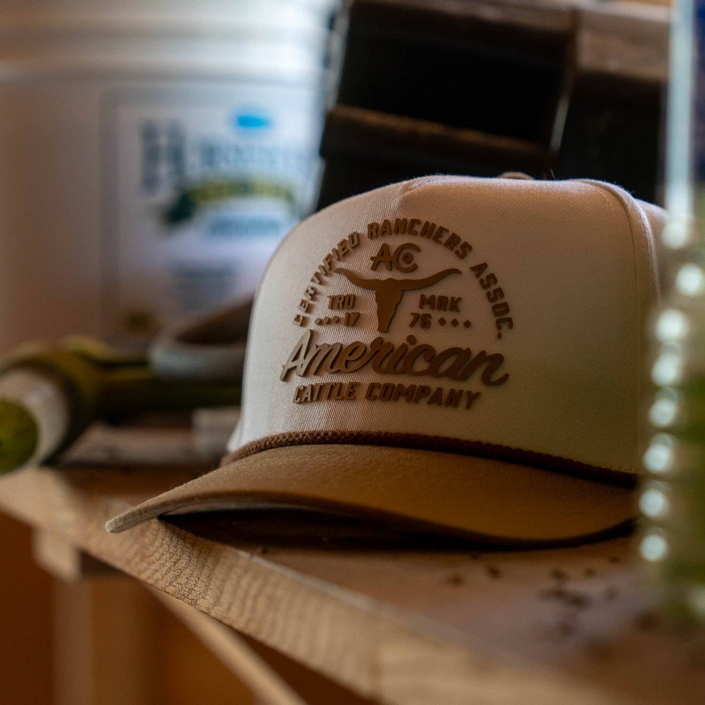 American Cattle Co - Certified Ranchers Association Hat: Black