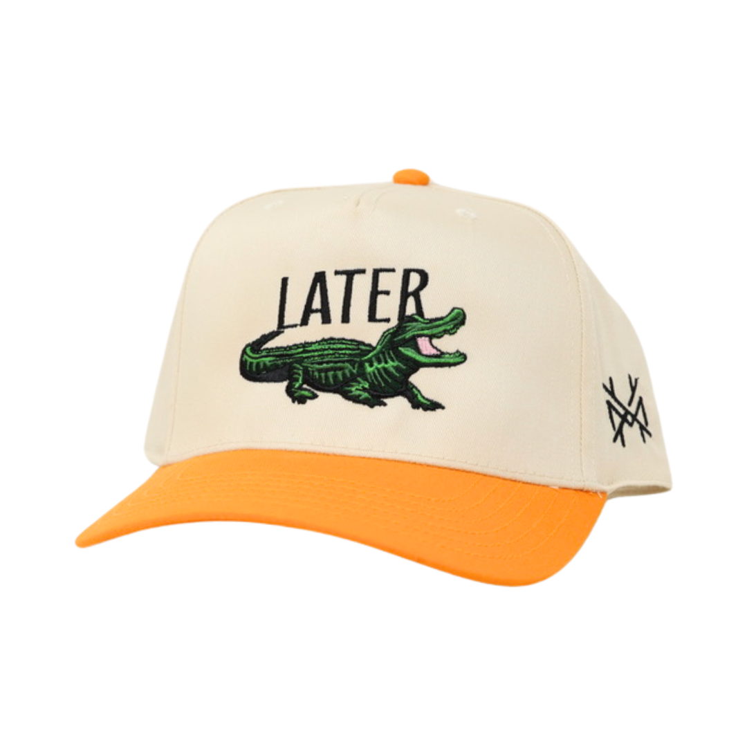 The Mad Hatter Co - Later Gator: Dark Green/ Natural Otto