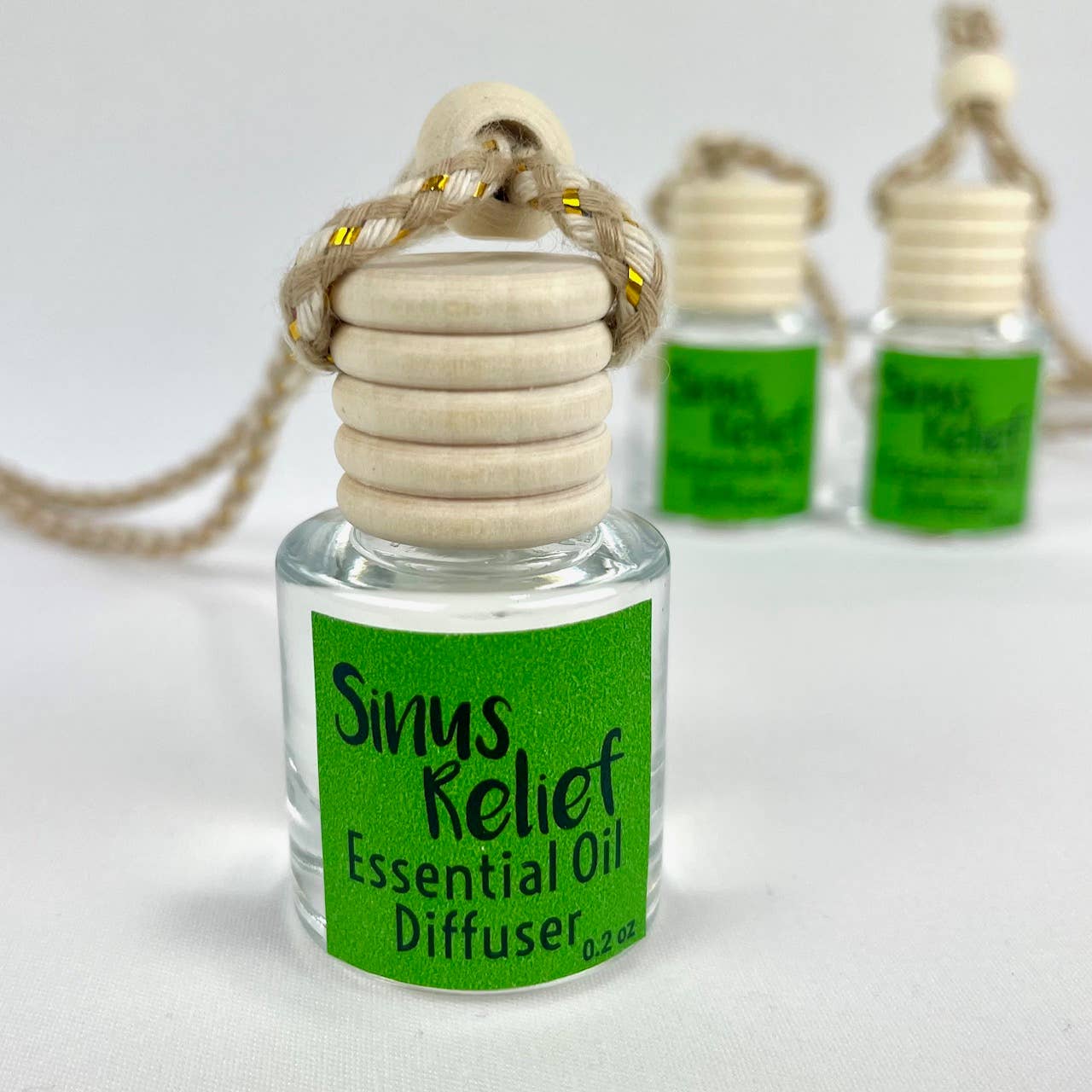 Ani’s Market LLC - Essential Oil Car Diffuser- Eucalyptus, Mint, Tea Tree