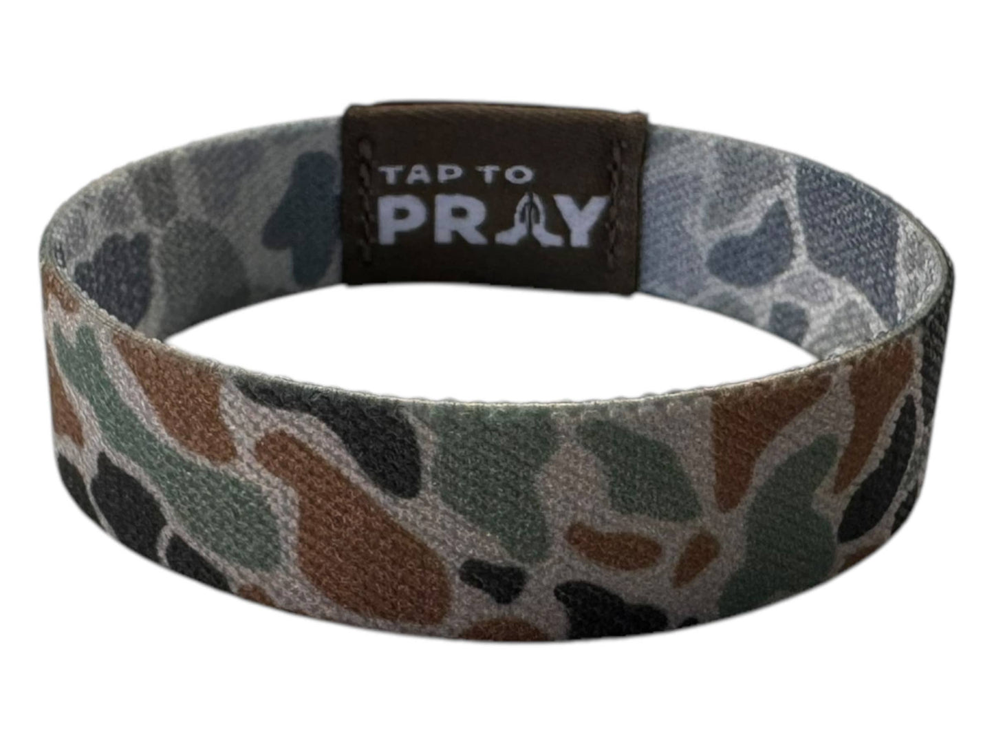 Versible - Tap To Pray™ Wristbands - River Rock Camo Classic & Sage: X-Small / River Rock Camo Class / Sage