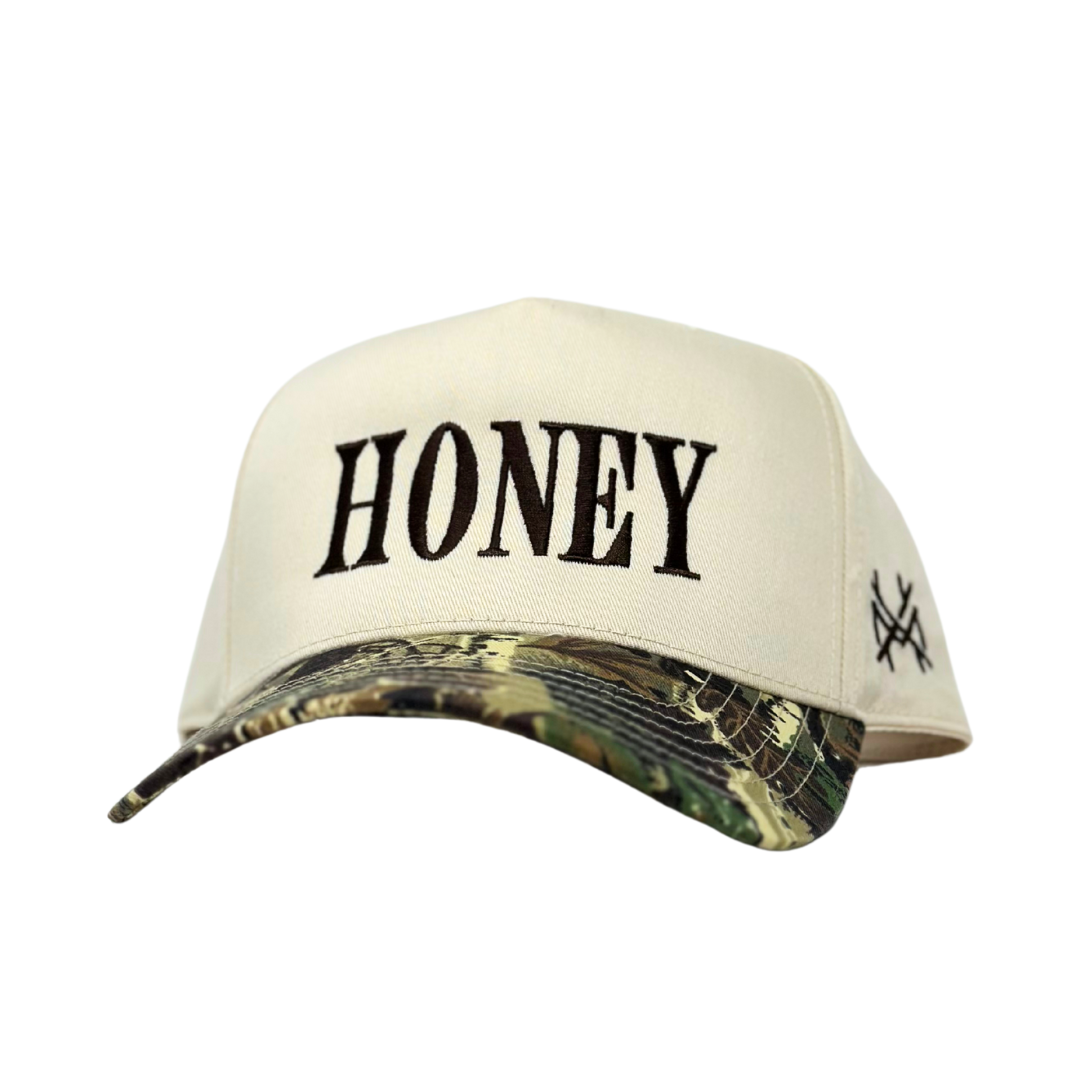 The Mad Hatter Co - MHC HONEY Trucker Hat: Camo Otto