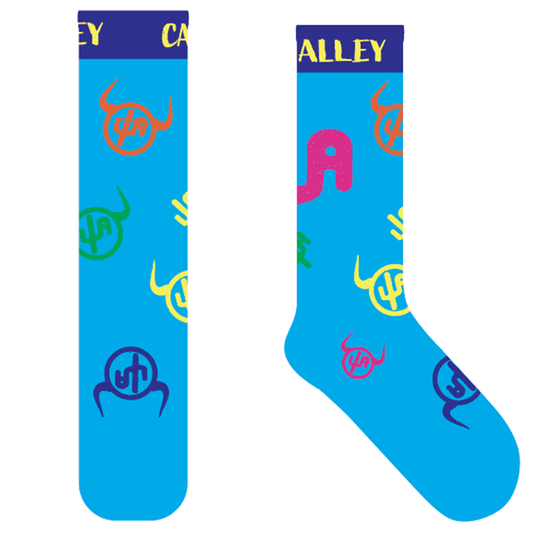 Lucky Chuck - Cactus Alley-Moo Cactus Blue