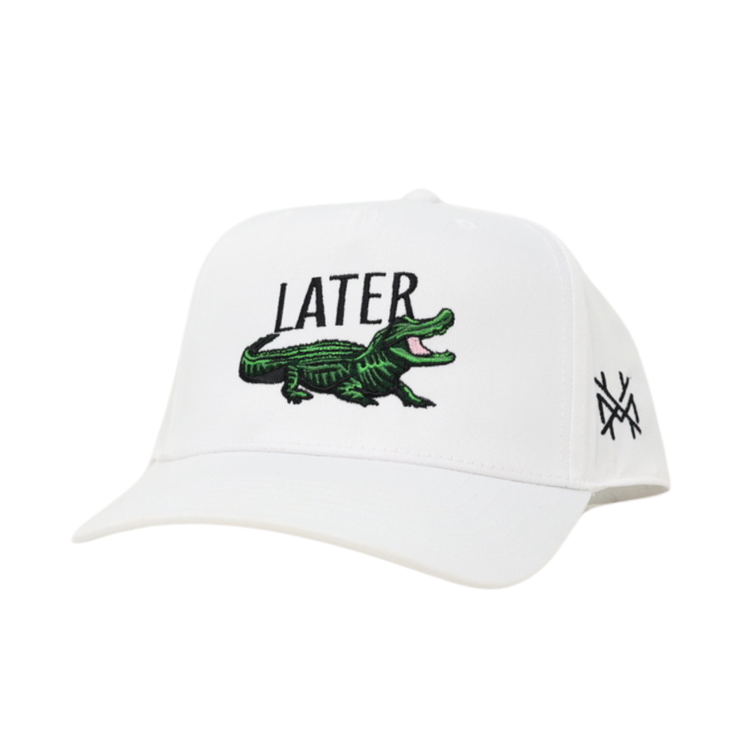 The Mad Hatter Co - Later Gator: Dark Green/ Natural Otto