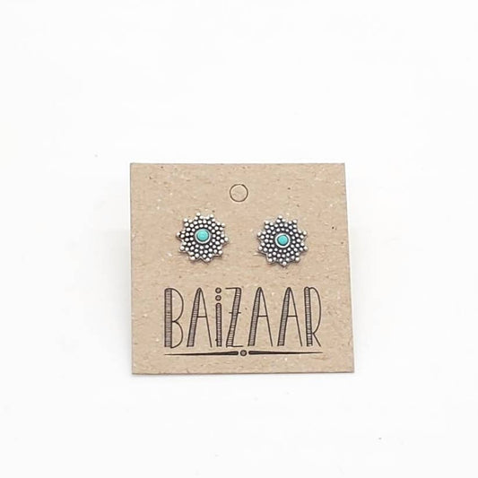 Baizaar - Turquoise Stardust Stud
