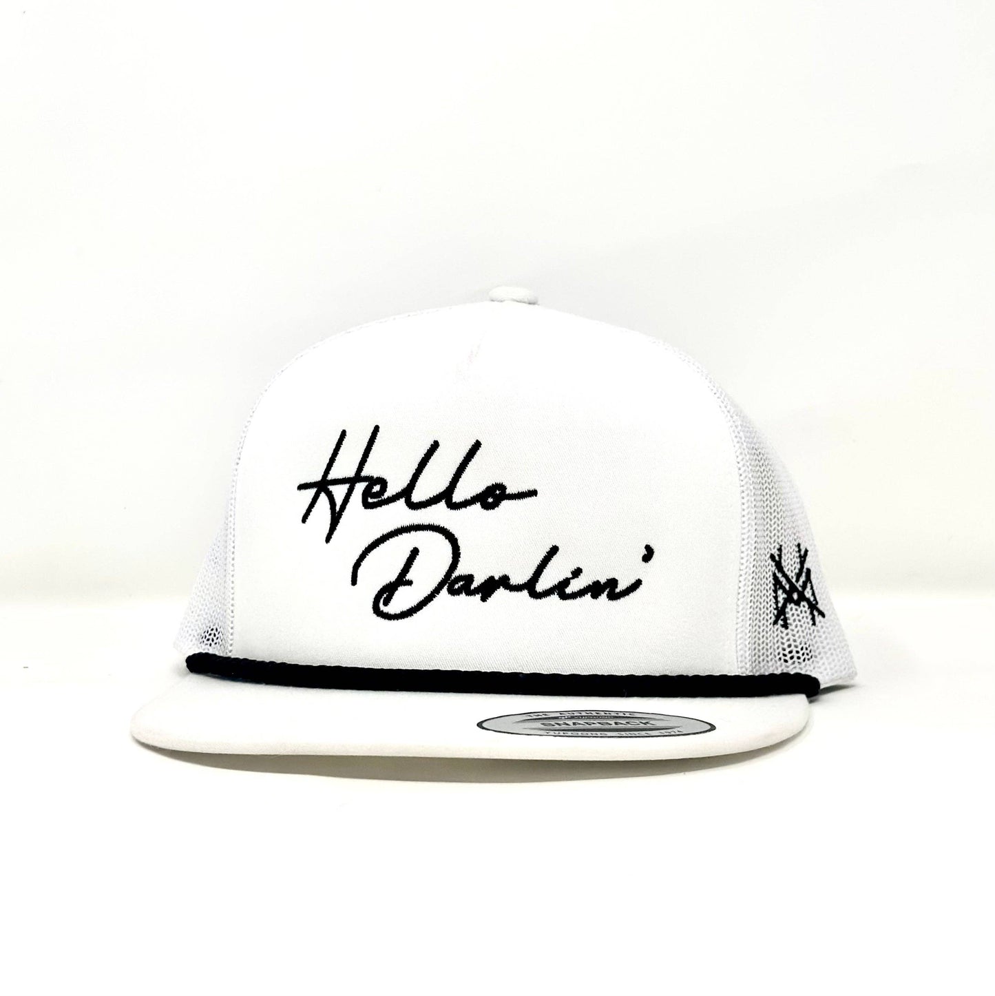 The Mad Hatter Co - MHC Hello Darlin Trucker Hat: Otto Black
