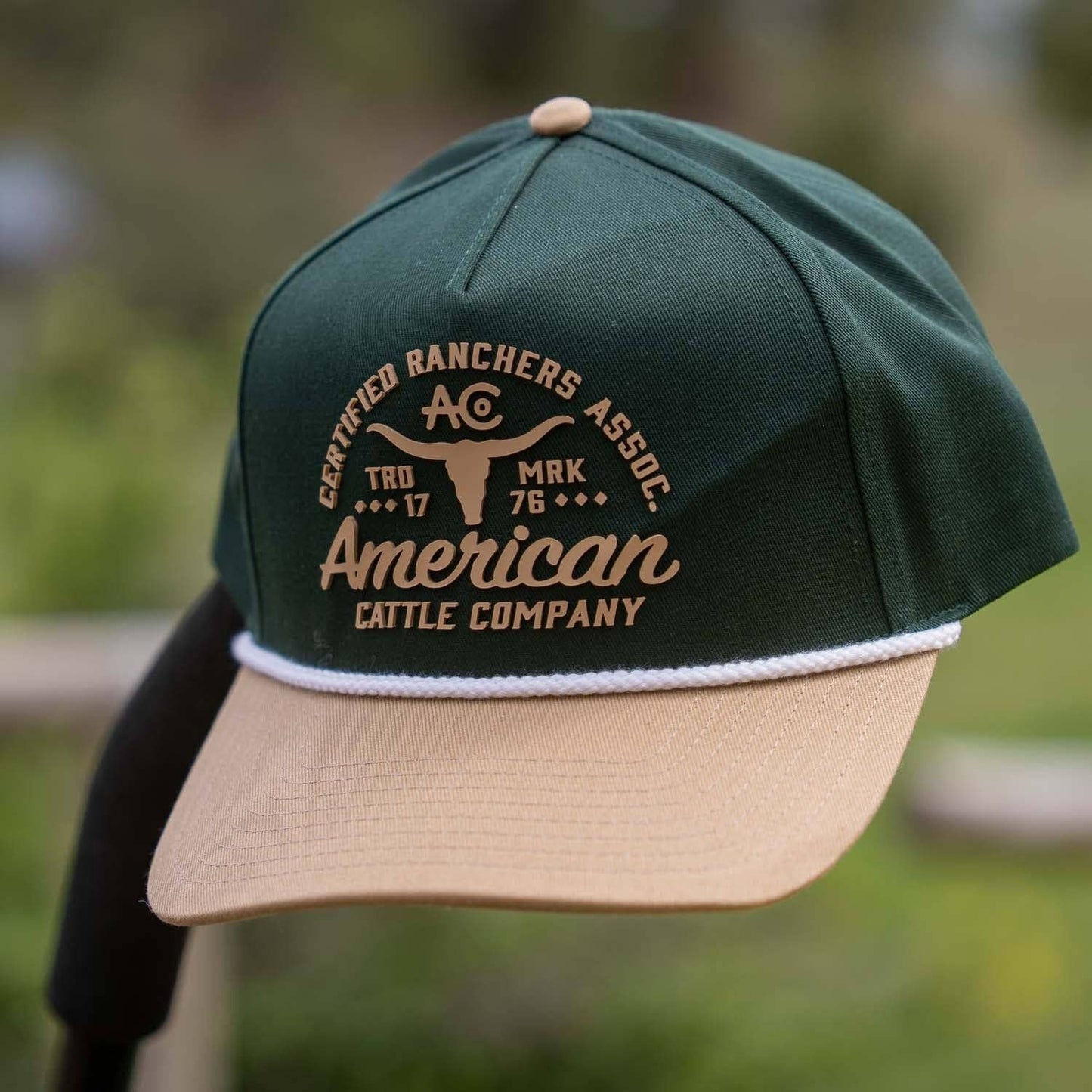 American Cattle Co - Certified Ranchers Association Hat: Black
