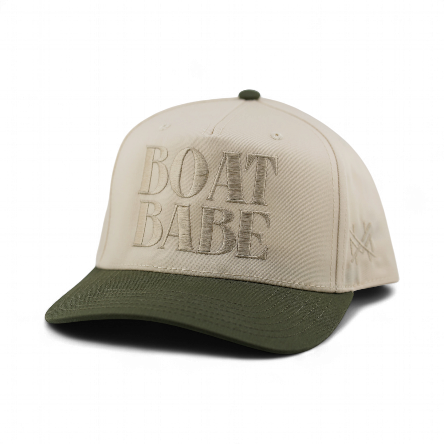 The Mad Hatter Co - Boat Babe Trucker Hat: Retro Red/Natural
