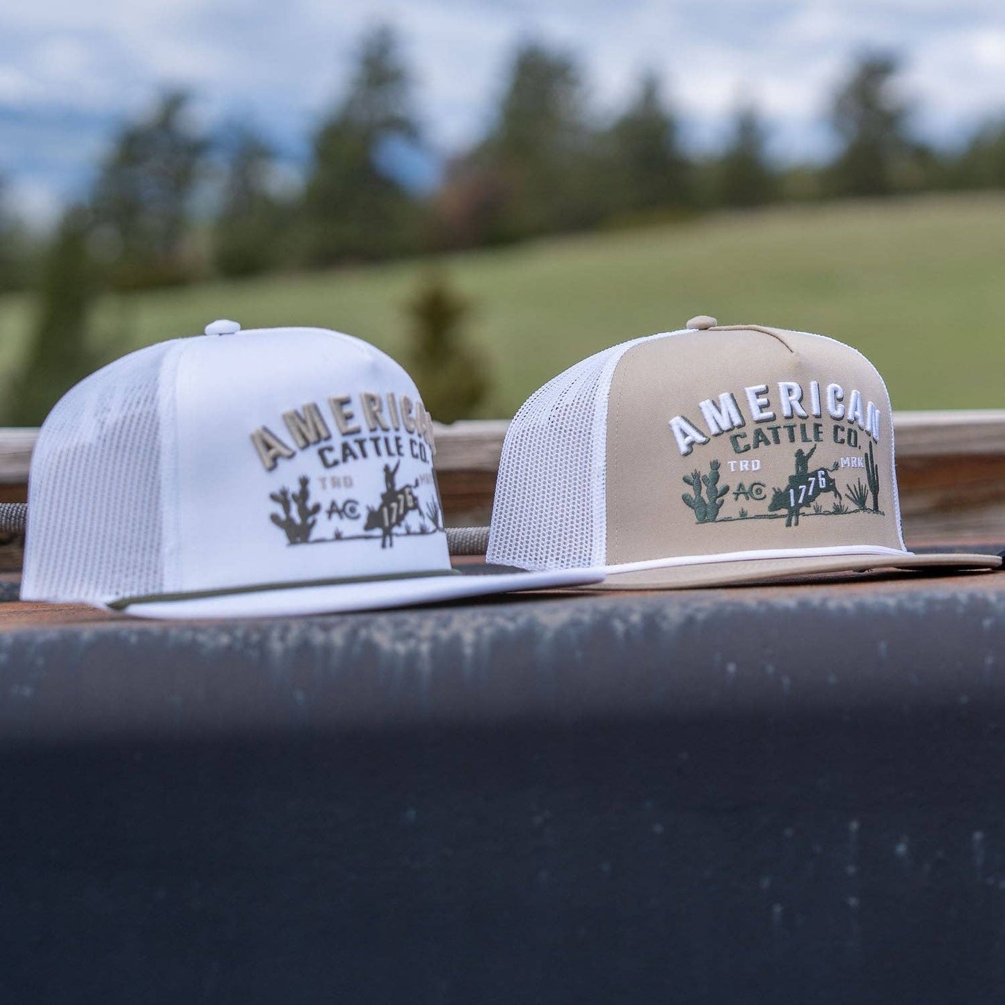 American Cattle Co - 8-Second Hat: Black