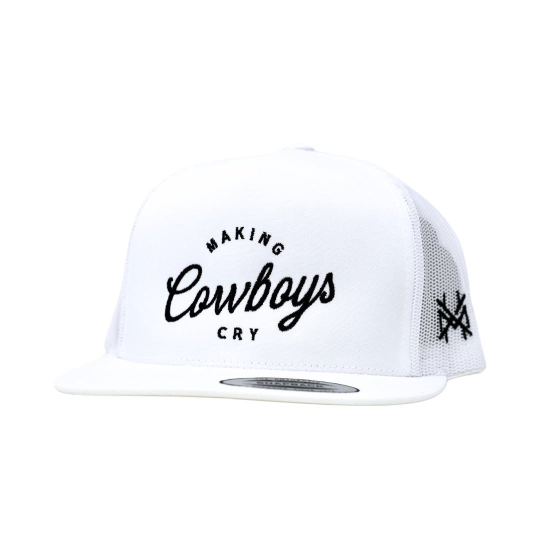 The Mad Hatter Co - MHC Making Cowboys Cry Trucker Hat: Navy/ Natural Otto