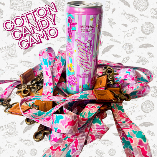 Ridge&Holler - Fly High Lay Low COTTON CANDY Camo Wrist Lanyard