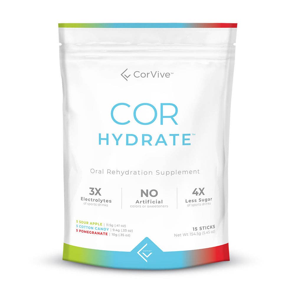 Corvive - CORVIVE HYDRATE - Oral Hydration Solution: Pink Lemonade