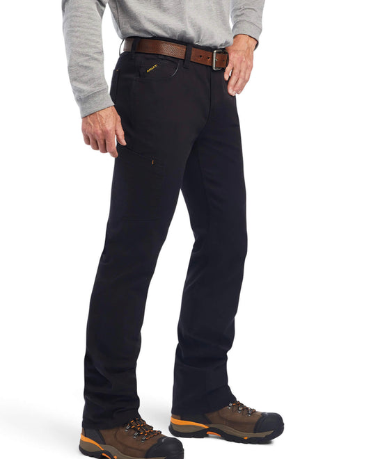 ARIAT WORK MENS M7 REBAR MADE TOUGH BLACK PANTS
