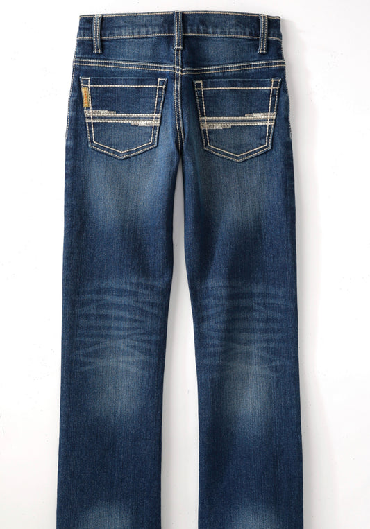 CINCH BOYS SLIM DARK STONE JEANS