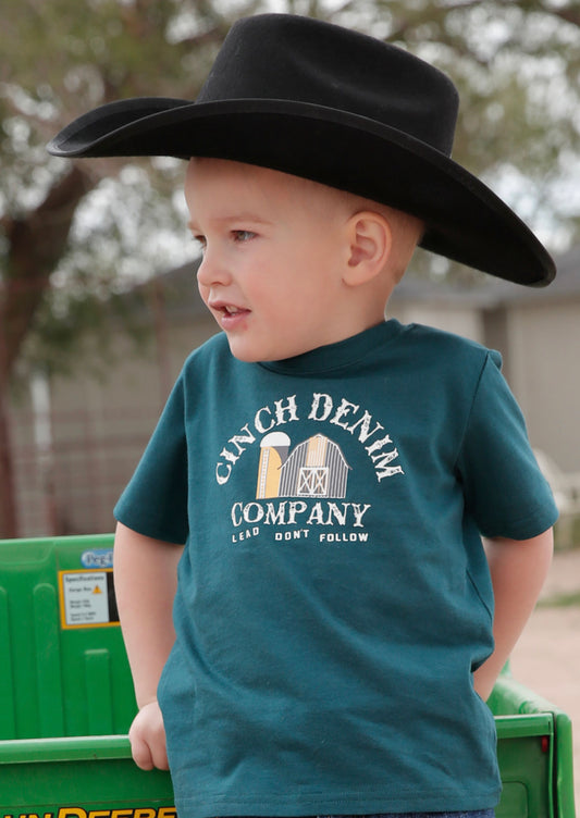 CINCH INFANTS DENIM COMPANY TEE