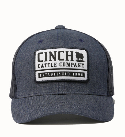 CINCH CATTLE COMPANY MENS TRUCKER IN NAVY