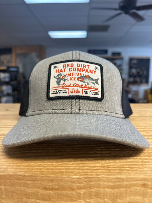 RED DIRT HAT CO. BOWFISHING RDHC-307 BOWFISHING LICENSE