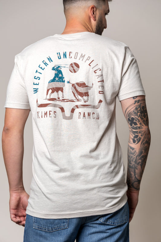 KIMES RANCH AMERICAN COWBOY MENS TEE
