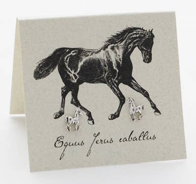 Semaki & Bird - Horse Earrings - sterling silver