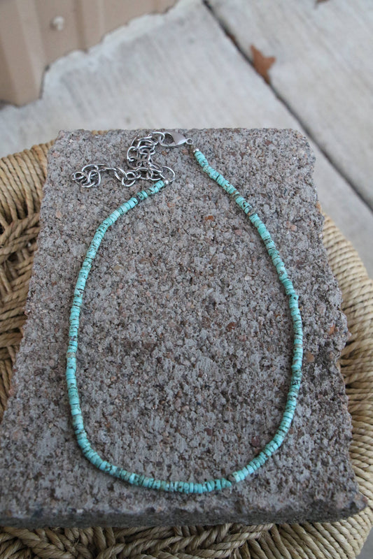 Turquoise Haven - 12348 4MM HESHI OCEAN TURQUOISE