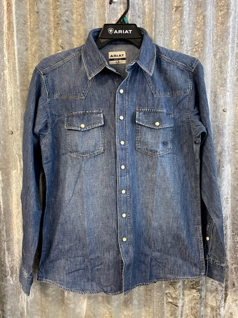 ARIAT MEN'S CLASSIC DENIM SHIRT