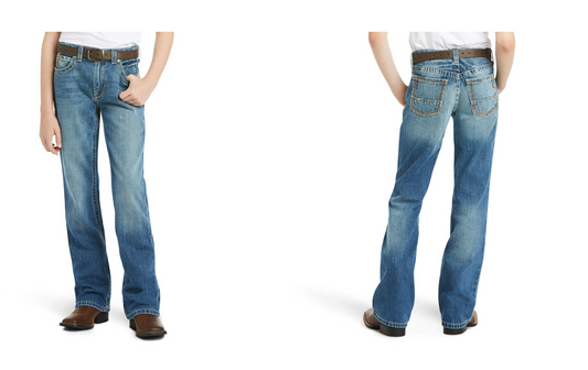 Ariat B4 Boys Relaxed Fit adjustable waistband