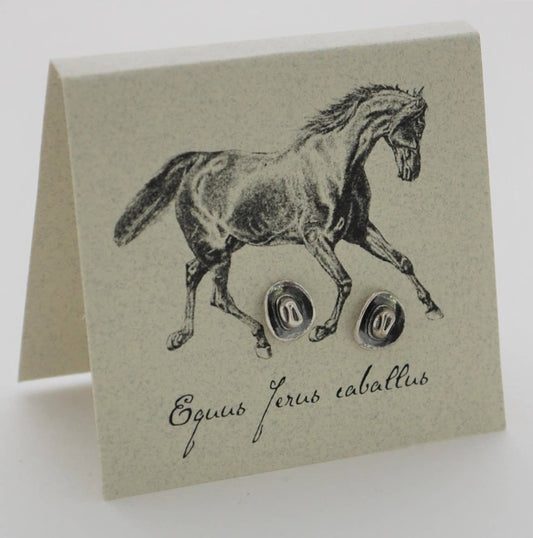 Semaki & Bird - Cowboy Hat Stud Earrings - Sterling Silver