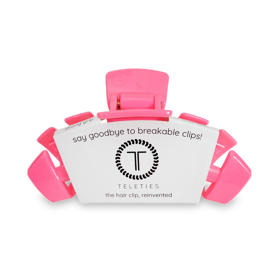 TELETIES - Hot Pink Large Clip