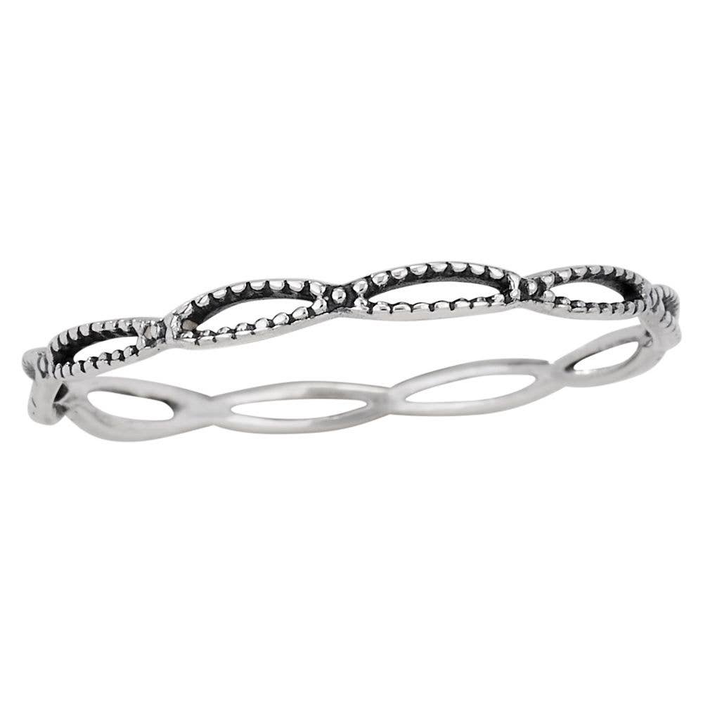 Tiger Mountain Jewelry - Infinite Grace Sterling Silver Band
