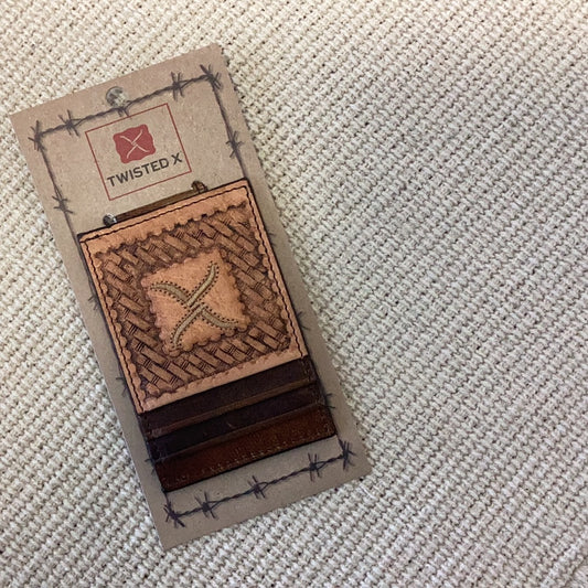 Twisted X wallet with money clip