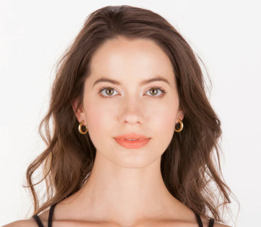 SHEILA FAJL BIANCA HOOP EARRINGS