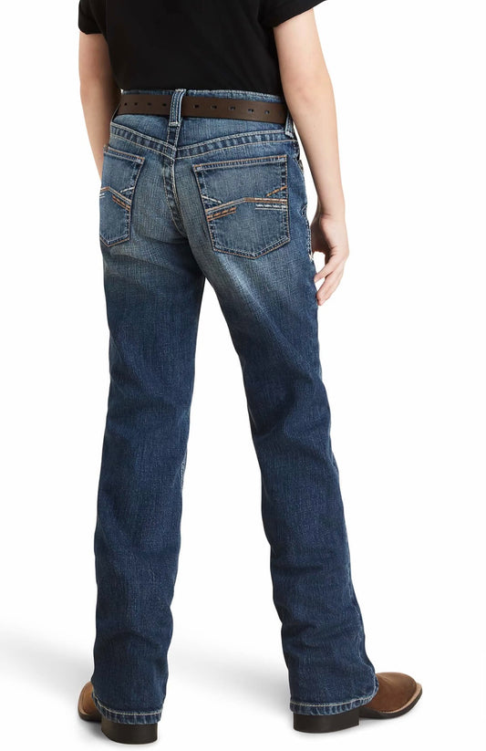 ARIAT BOYS B4 RAFAEL BOOT JEAN WAVE