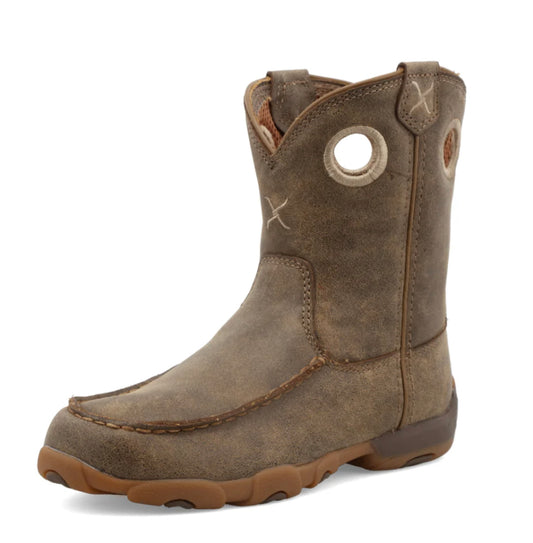 TWISTED X KIDS DRIVING MOC BOOT