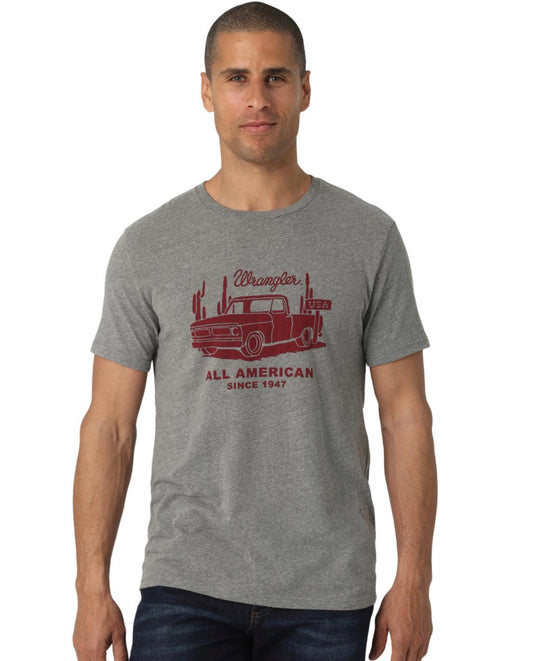 WRANGLER MENS ALL AMERICAN TRUCK TEE