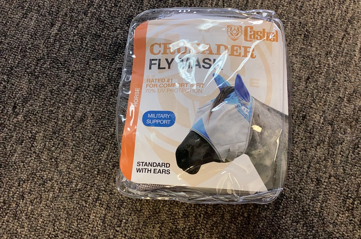 Crusader fly mask with ears