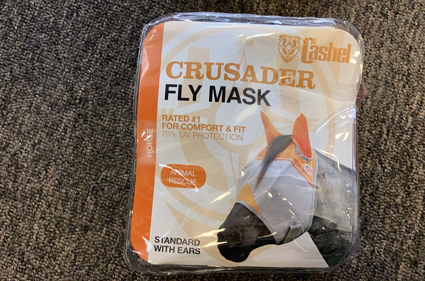 Crusader fly mask with ears