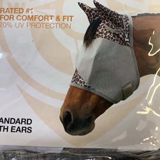 Crusader fly mask with ears