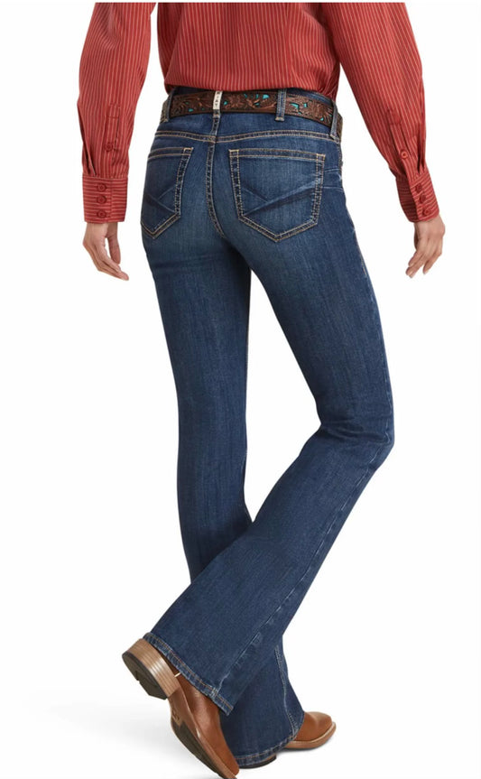 ARIAT WOMENS R.E.A.L. PERFECT RISE LEILA BOOT JEAN IN IRVINE