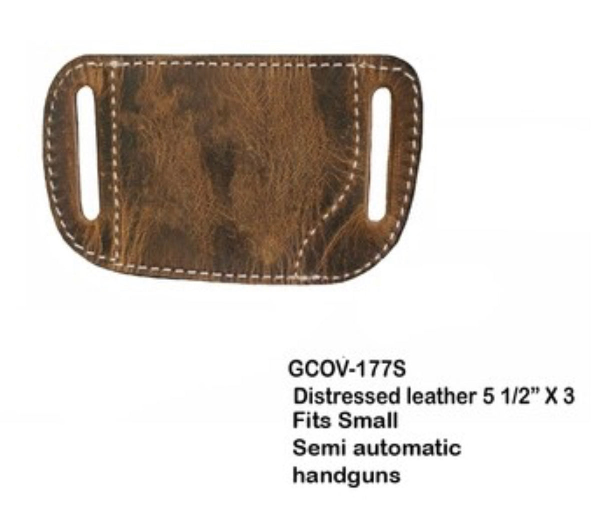 WESTERN FASHION DISTRESSED LEATHER HOLSTER GCOV-177S