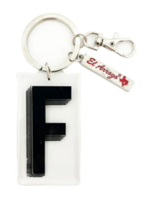 EL ARROYO MARQUEE LETTER KEYCHAINS