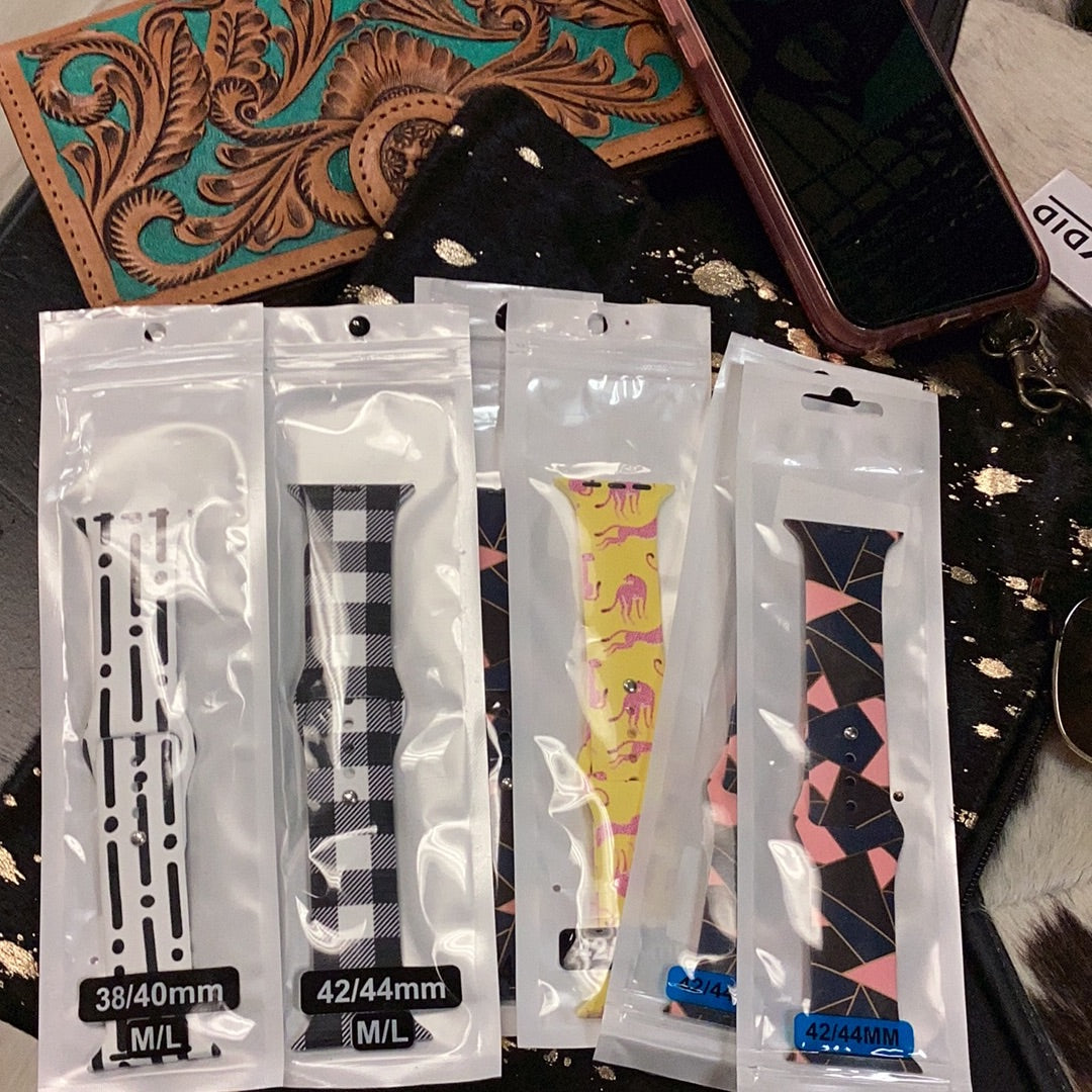 ASSORTED APPLE WATCH BANDS