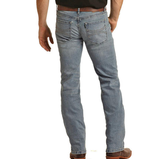HOOEY ROCK&ROLL DENIM REVOLVER STRAIGHT SLIM FIT STRAIGHT LEG HYMD1RRZPC